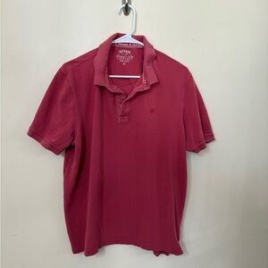 Fat Face Deep Red Polo Shirt